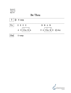 Be Thou My Vision Chords (Key of E) – Guitarmann