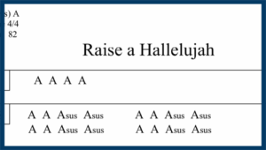 raise a hallelujah