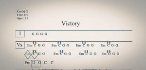 victory chord chart
