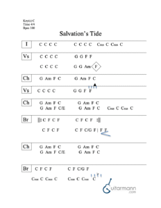 Salvation’s Tide chord chart preview