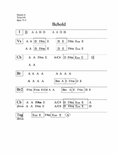 Behold chord chart preview