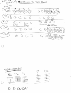 Something to Talk About chord chart preview